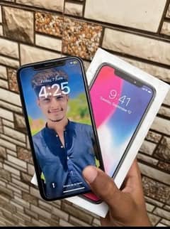 iPhone X 256 gb contact 03220411085