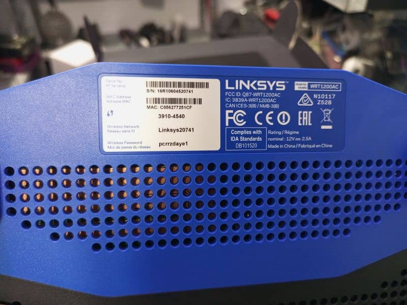 Linksys WRT1200AC Dual-Band and Wi-Fi Wireless Router U. K imported 7