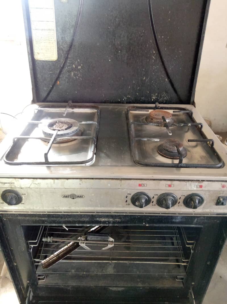 3 Burner Cooking Range 3