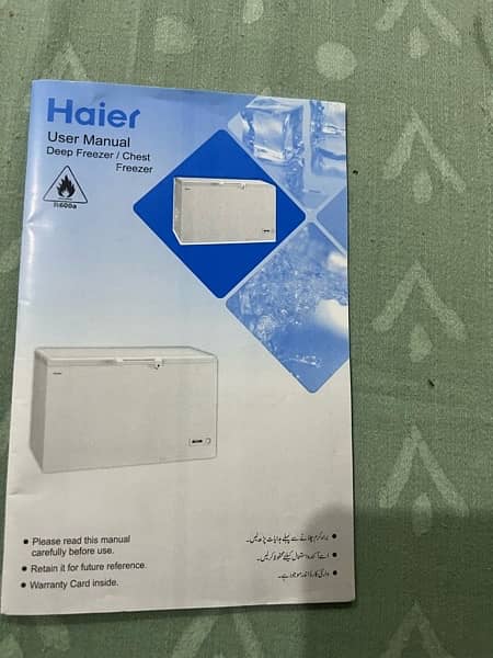 haier freezer 6