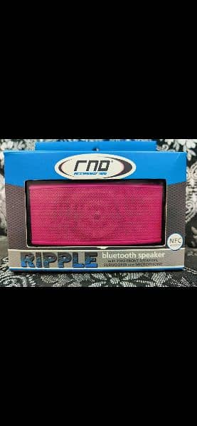 branded bluetooth ripple speaker woofer sound 1