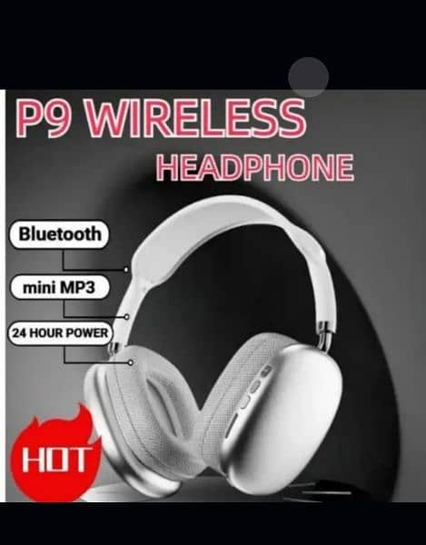 p9 head phone with best quality all colors available new condition box 2