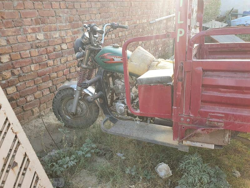 150cc Loader rickshaw lahore registered qingqi + road prince 3