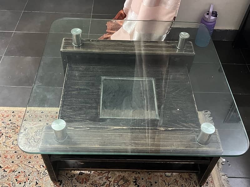 center table unbreakable glass 0