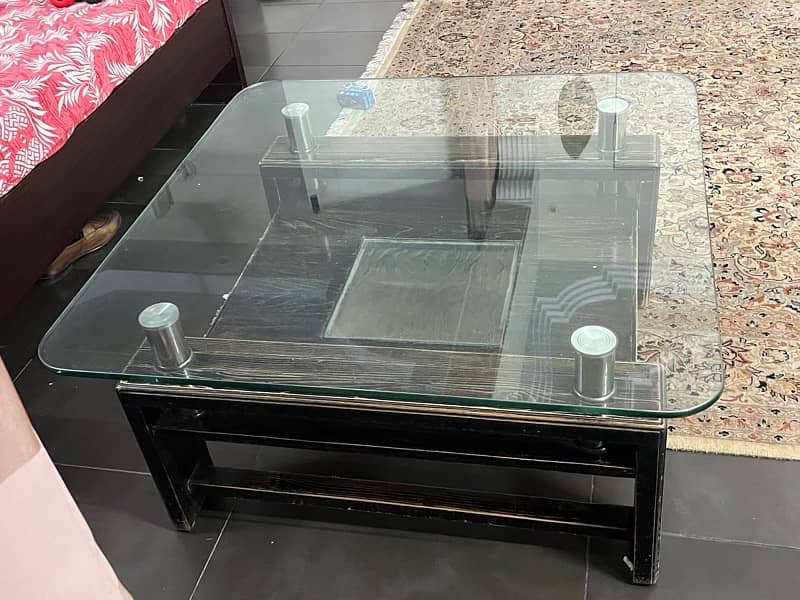 center table unbreakable glass 1