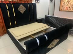 BED WITH SIDETABLES FOR SALE