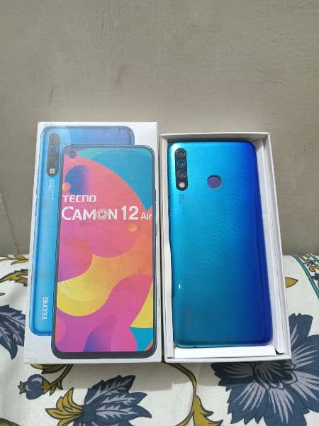 Tecno Camon 12 Air 4/64 Pta Official Approved With Box 0