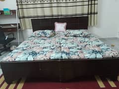 2 single beds without mattress
