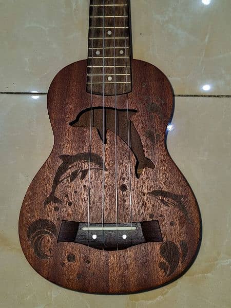Full size ukulele. barely used, perfect condition. 2