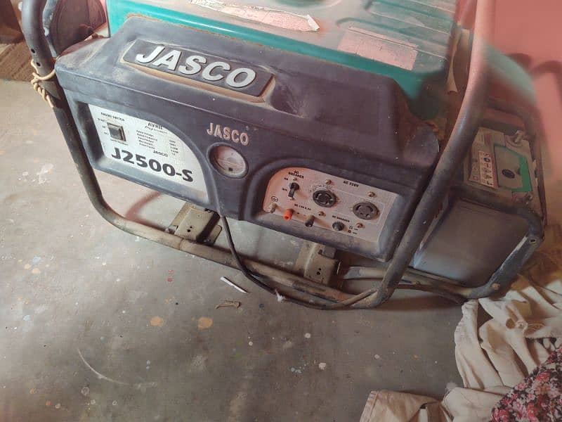 JASCO 2.5 KVA portable generator 1