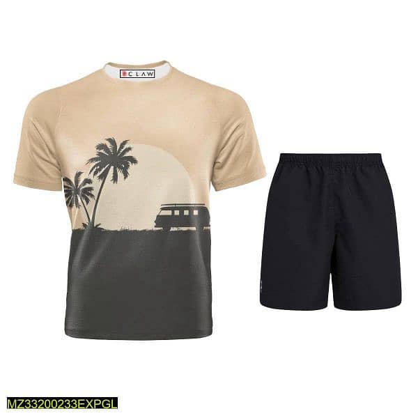 Flash Sale!! Summer Men's Shorts and T-shirts 19