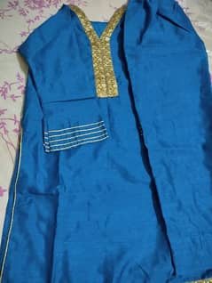 new 2 pc dress with Preloved Dupatta