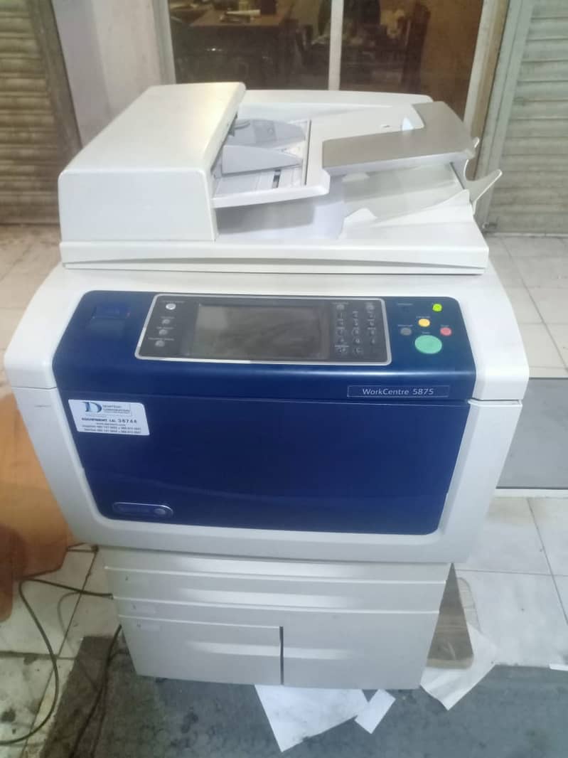 The Xerox WorkCentre 5875 1