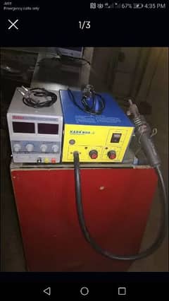 Heatgun and supply for sale brand new one month use only