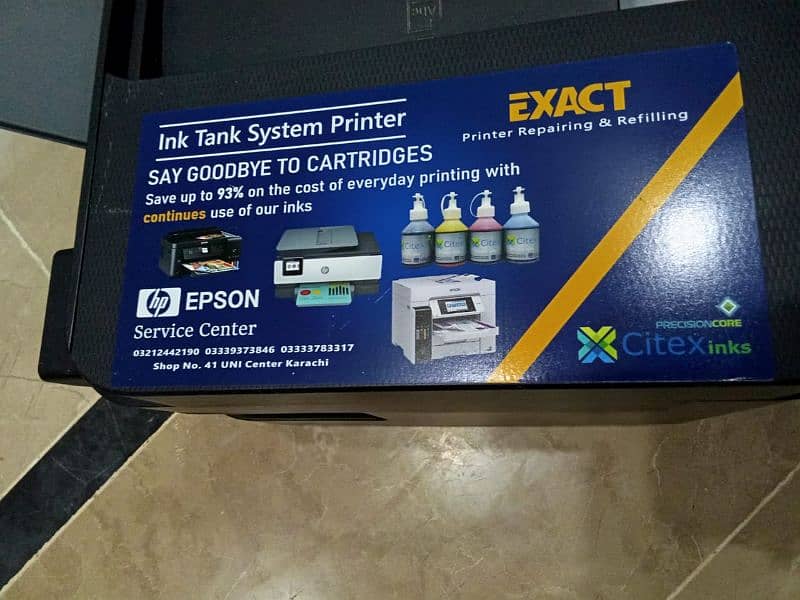 HP EPSON  ink tank system printer 6