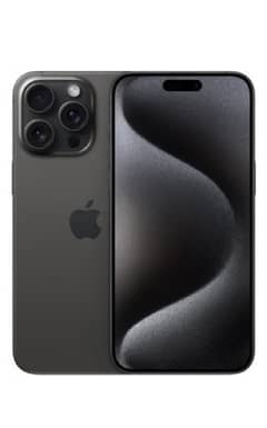 IPhone 15 pro max black titanium 256 GB non PTA 0