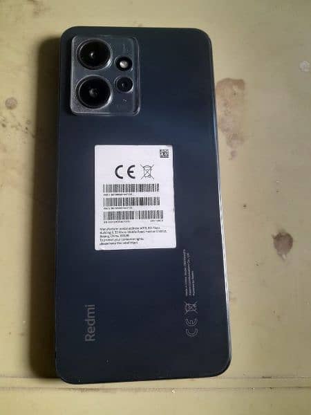 Redmi note 12 PTA with box(exchange Possible) 0