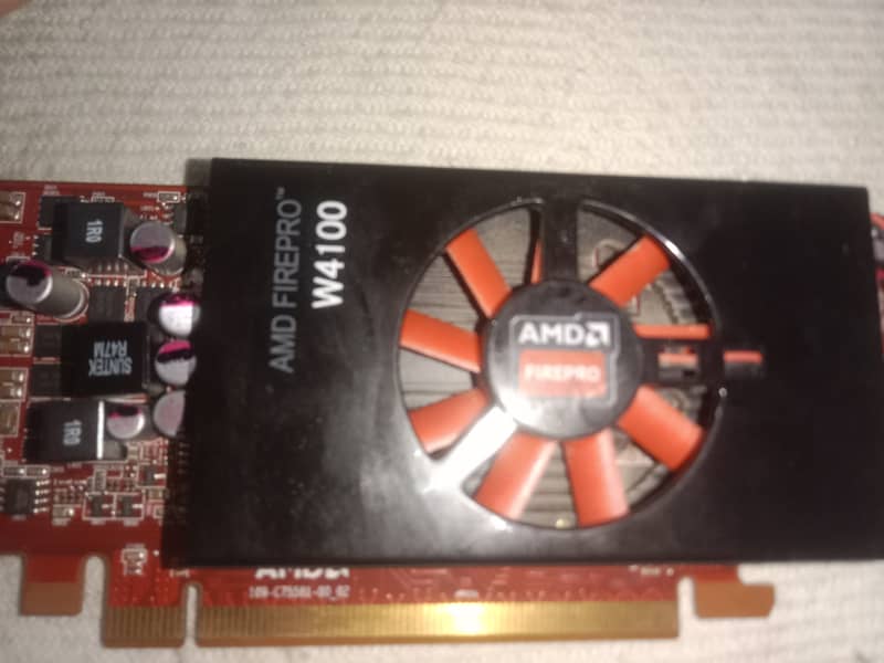AMD Firepro W4100 Graphics card 4