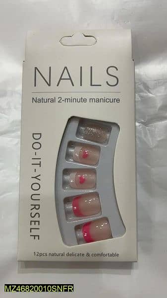 Fancy Artifical Nail Pack of 24 6