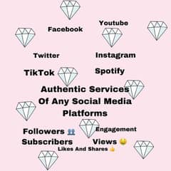 Likes And Followers of any platform in cheap rates