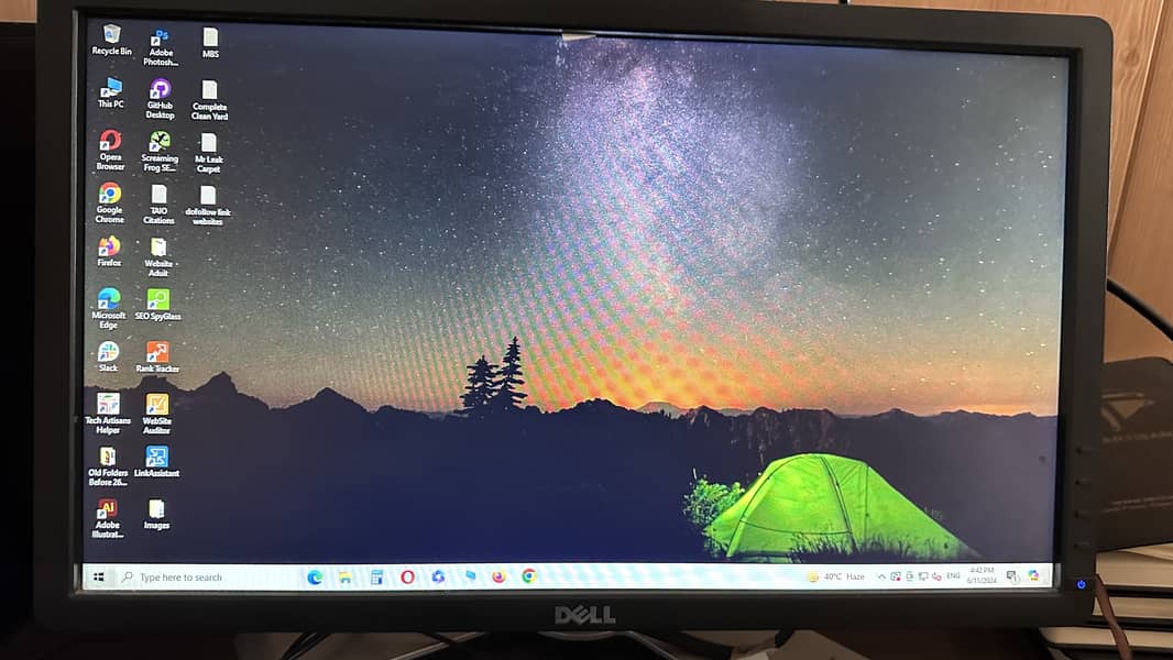 Dell Monitor 20 inch Screen 0