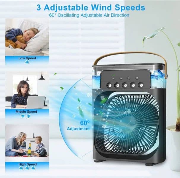 portable mini Air Cooler +fan 1