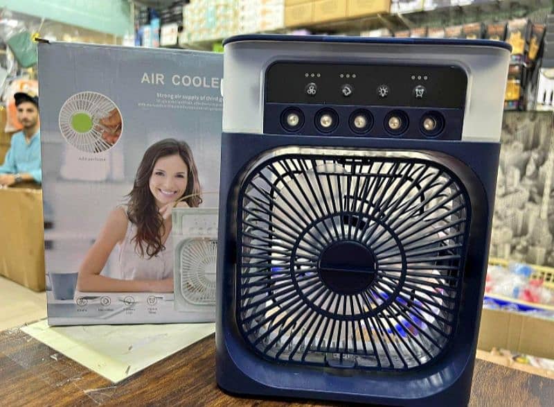 portable mini Air Cooler +fan 6