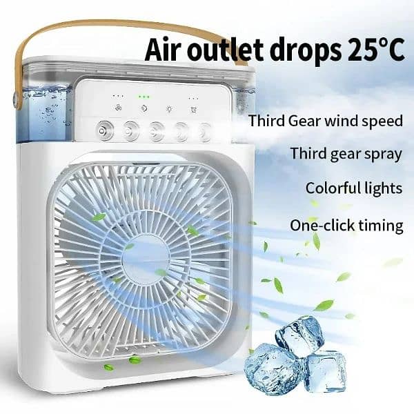portable mini fan air conditioner cooler 5