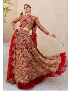 Designer Fancy Barat Bridal Dress/lehnga/maxi/mehndi/nikkah/wedding/