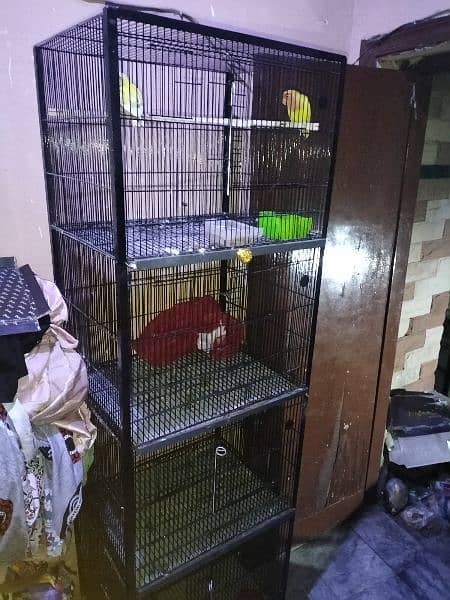 4 Portion cage for sale only 2 months used 0