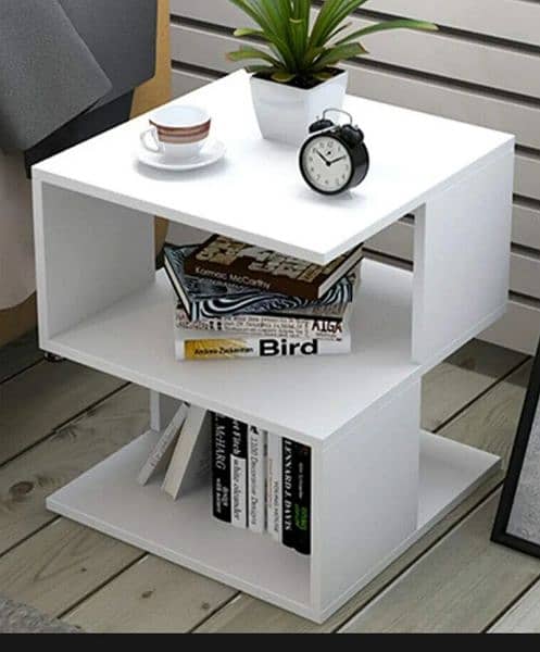 Side Cofee Table with Shelf 0