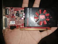 gaming graphics card and graphics designing AMD FIRepro 1GB 128bit