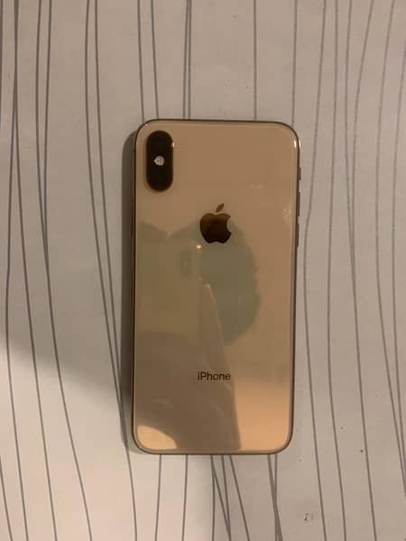 iPhone XS in gold 64 gb jv (whtsapp: 03359301834 4