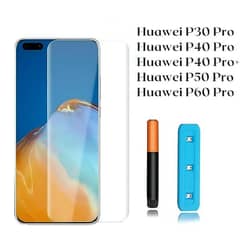 Huawei p40 pro || Huawei p30 pro Uv Tempered Glass Protector