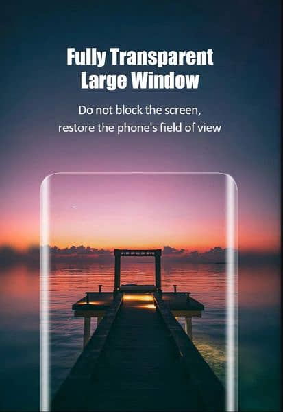 Huawei p40 pro || Huawei p30 pro Uv Tempered Glass Protector 4