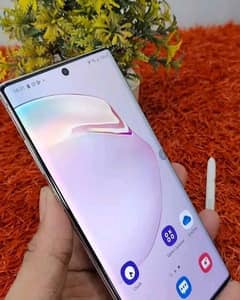 Samsung note 10 plus/12/+512gb PTA approved 0340=3549=361 my WhatsApp