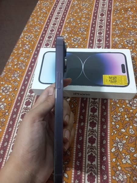 "iPhone 14 Pro Max Midnight Purple - Factory, Pristine Condition" 3