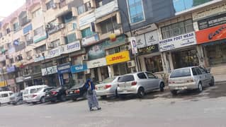 Blue Area Two Shops Gronud Floor Jinnah Avenue For Rent