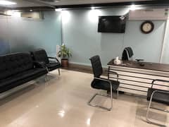 Blue Area Office 1500 Square Feet Jinnah Avenue Fully Furnished For Rent