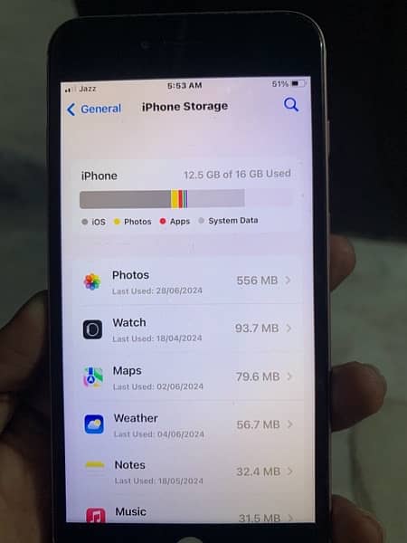 iPhone 6s Plus pta approved 128gb 5