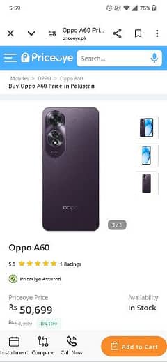 oppo a60 box pack