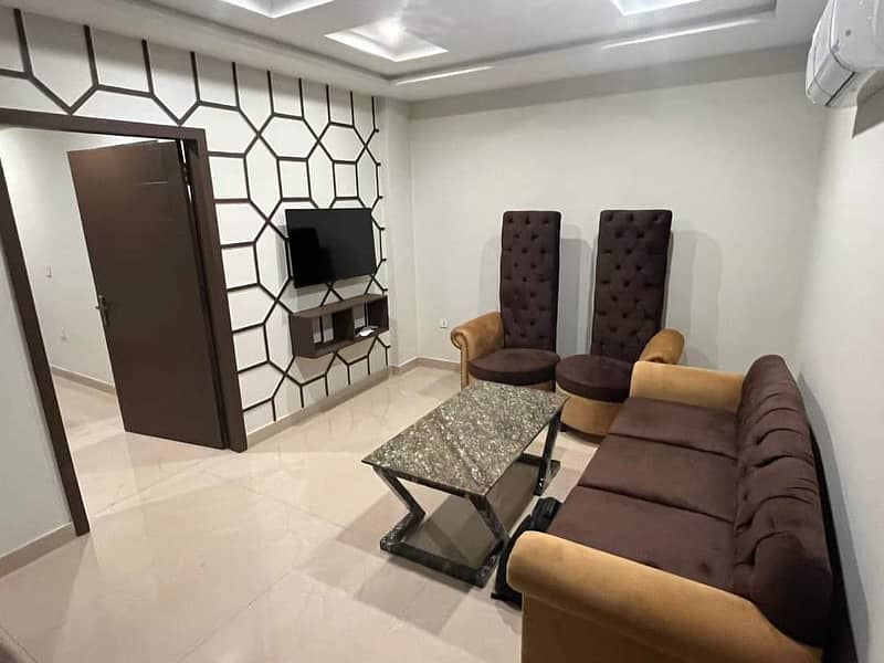 Fully Furnished One Apartment For Rent in Bahria Town Lahore 4