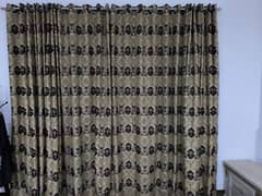 curtains available in mint condition
