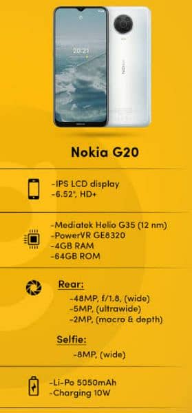 exchange posible Nokia g20 1