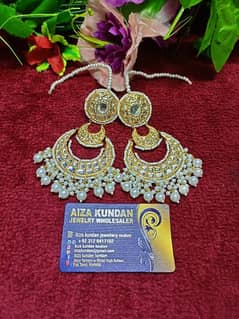 kundan earings in wholesale price