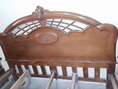 Big Bed for resting urgent sale made  by pure wood (FASt)