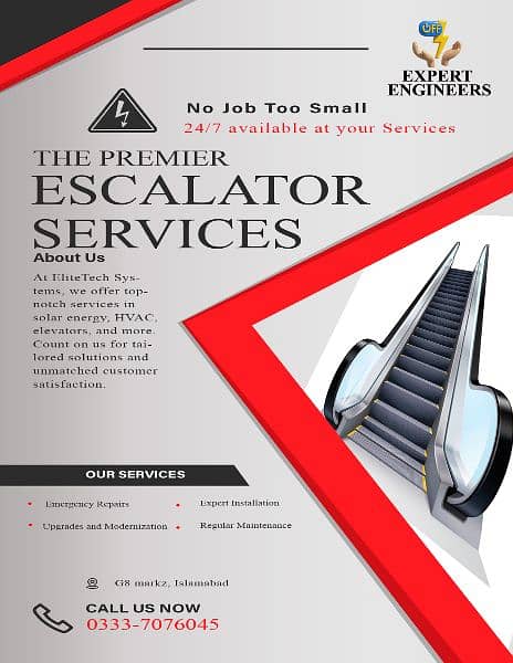 Lift & Escalator Installation & Repair | Residential & Commercial 1