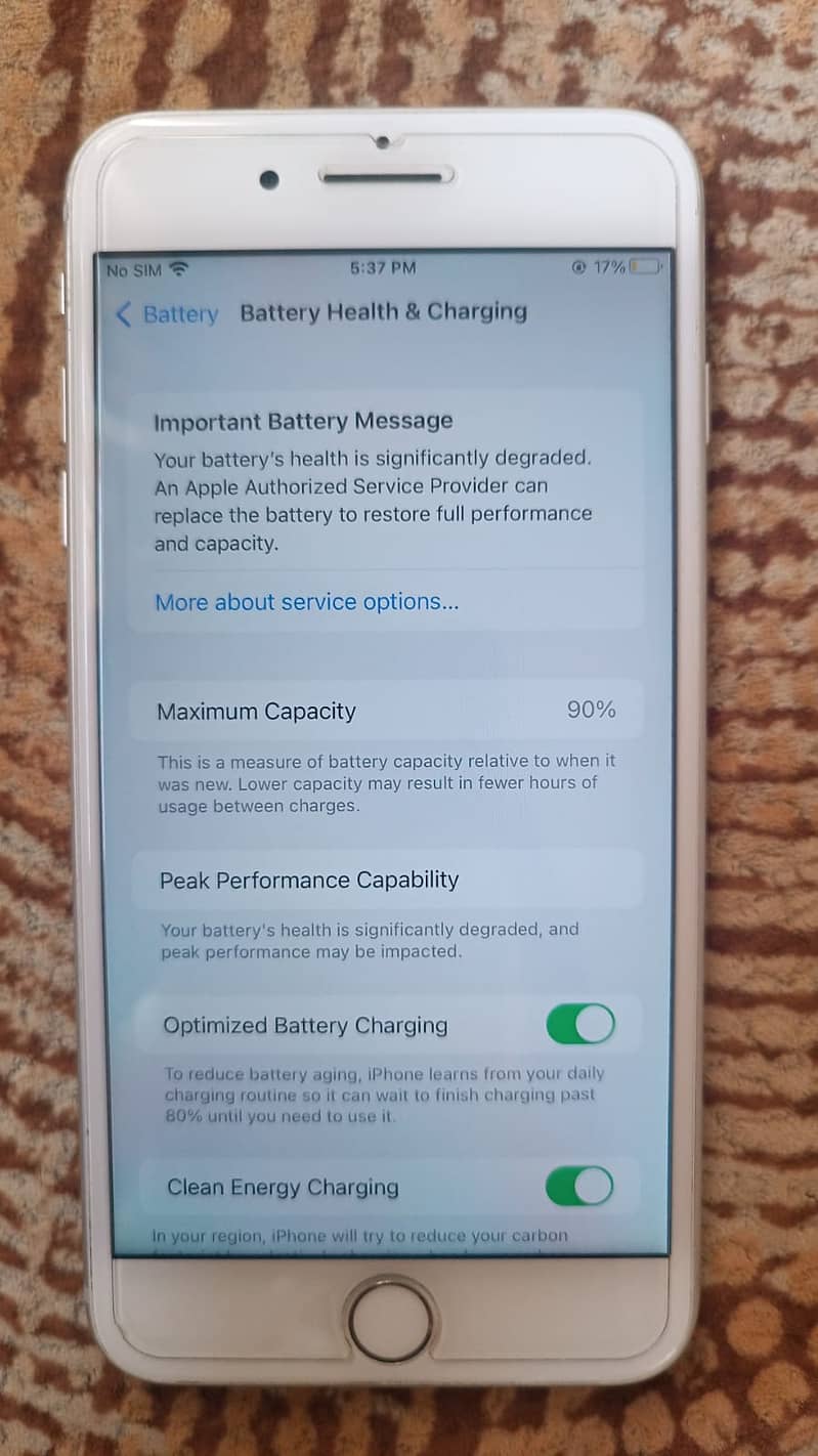 Iphone 8+ Non PTA Factory unlocked 90battery health original seal pack 1