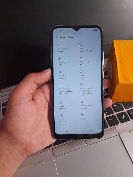 Realme c21 4/64gb official with box 1