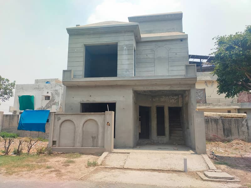 5 Marla Gray Structure House For Sale In A-Block Khayaban e Amin Society Lhr 2